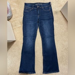 American Eagle Size 10 Regular Kick Boot Jeans